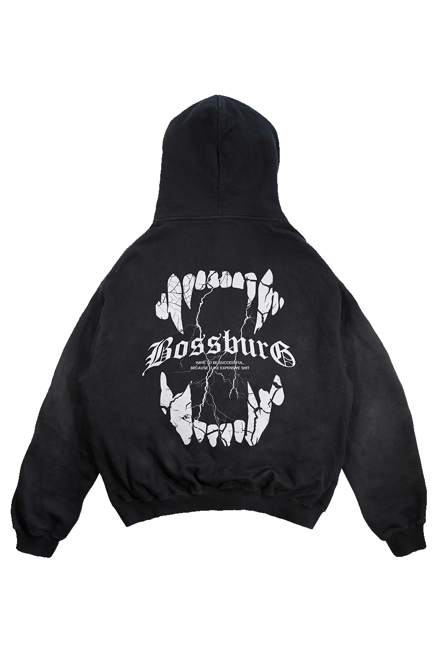 Bite Me Hoodie Safety Orange